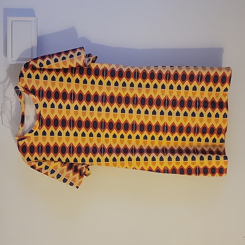 RETRO PRINT MINI DRESS